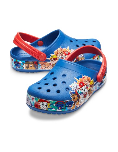 Crocs Παιδικά Ανατομικά Σαμπό Θαλάσσης Paw Patrol Band 205509-4GX Μπλε