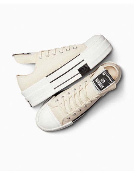Converse DBL DRKSTAR Ox Rick Owens Natural Ivory A04955C