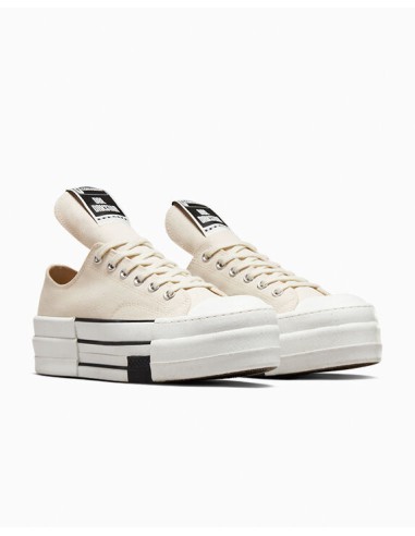 Converse DBL DRKSTAR Ox Rick Owens Natural Ivory A04955C