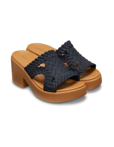 Crocs Brooklyn Woven Slide Heel W 209979001 flipflops