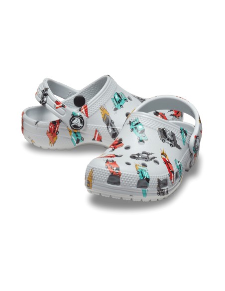 Crocs Classic Race Cars Graphic Jr 2109921NN flipflops