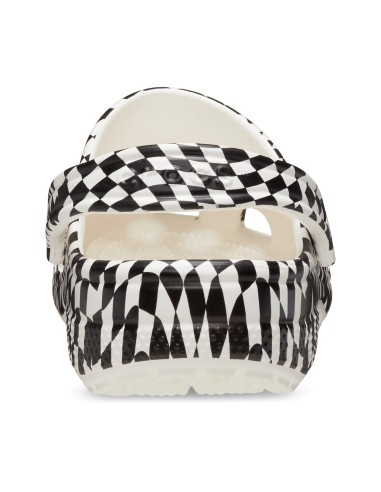 Crocs Classic warped checker clog 211007103 flip flops