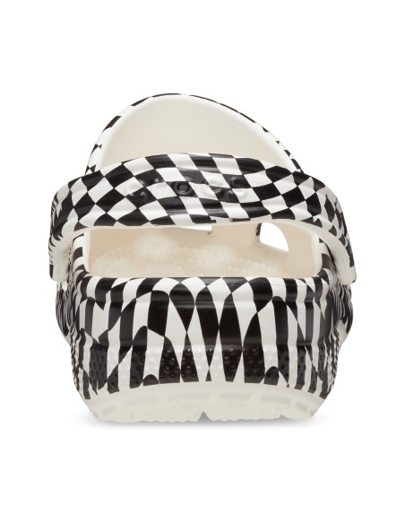 Crocs Classic warped checker clog 211007103 flip flops