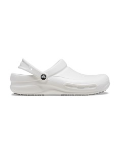 Crocs Bistro Αντιολισθητικό Unisex Σαμπό Λευκό