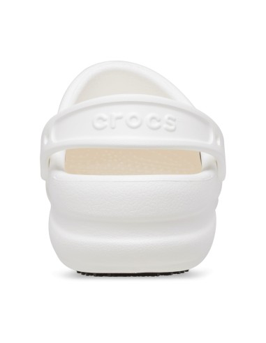 Crocs Bistro Αντιολισθητικό Unisex Σαμπό Λευκό