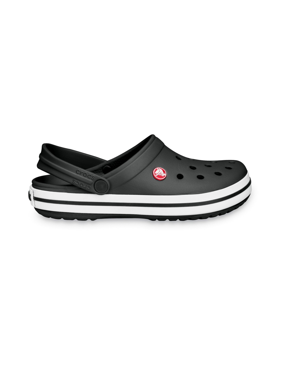 Crocs Crocband Ανατομικά Σαμπό Μαύρα 11016-001