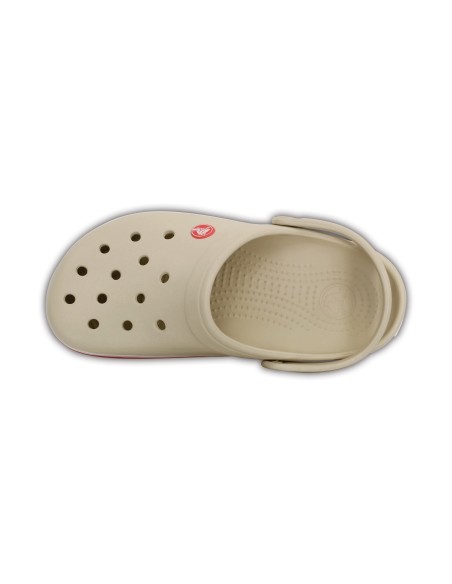 Crocs Crocband Ανατομικά Σαμπό Μπεζ 11016-1AS