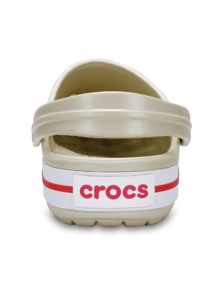 Crocs Crocband Ανατομικά Σαμπό Μπεζ 11016-1AS