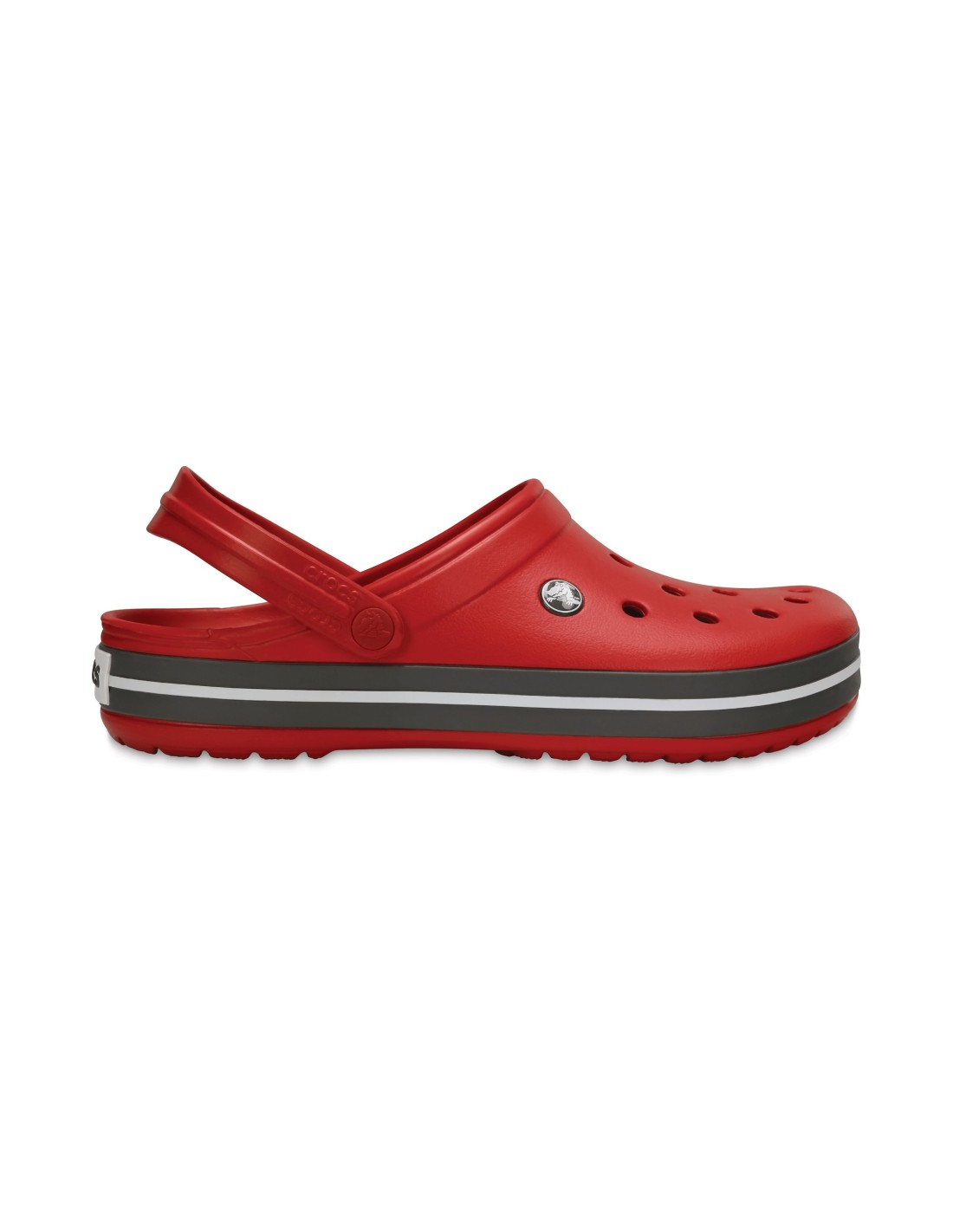 Crocs Crocband Ανατομικά Σαμπό Κόκκινα 11016-6EN