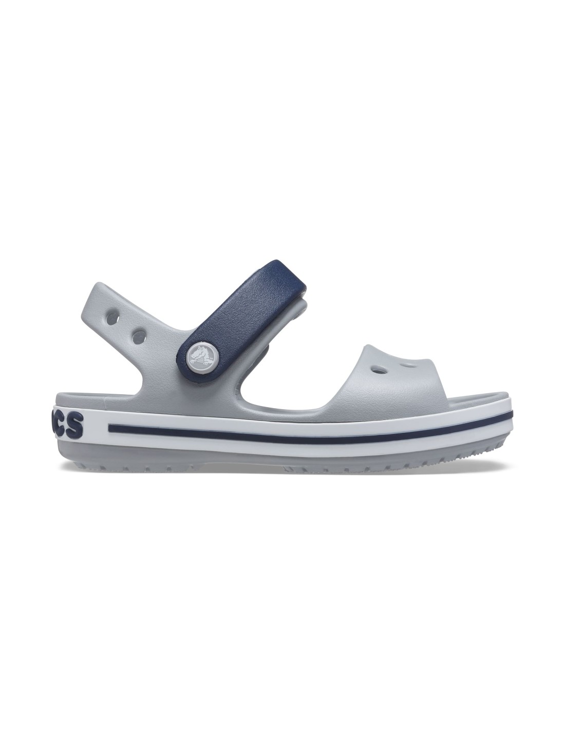 Παιδικό Πέδιλο Crocs Crocband Sandal Kids Χρώματος Γκρι 12856-01U