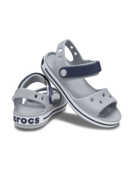 Crocs Παιδικά Ανατομικά Παπουτσάκια Θαλάσσης Crocband 12856-01U Γκρι