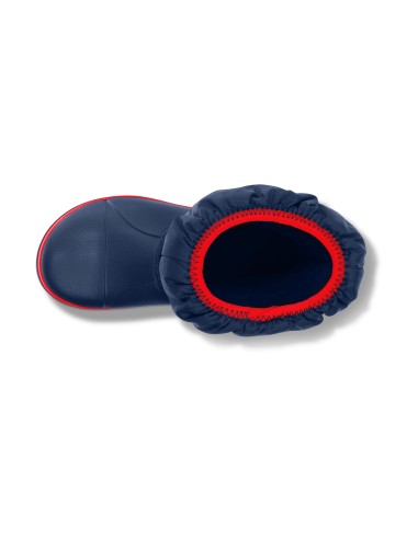 Crocs Παιδικές Γαλότσες με Εσωτερική Επένδυση Puff Navy Μπλε 14613-485