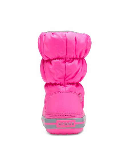 Crocs Puff Παιδικές Μπότες Χιονιού Candy Pink 14613-6TR