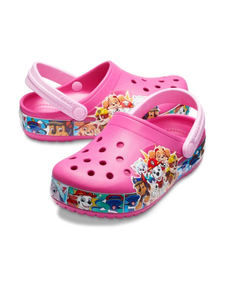 Crocs Παιδικά Ανατομικά Σαμπό Θαλάσσης Paw Patrol Band 205509-670 Φούξια
