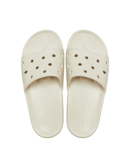 Crocs Classic Slides σε Μπεζ Χρώμα 206121-2Y2