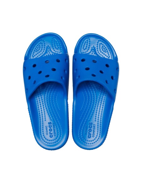 Crocs Παιδικές Σαγιονάρες Slides Μπλε Slide 206396-4KZ