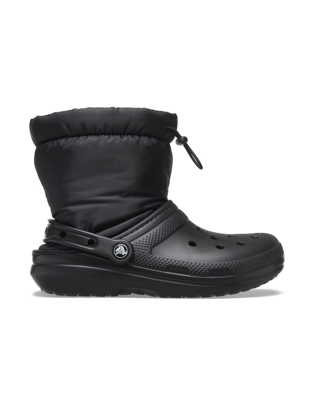 Crocs Classic Lined Neo Γυναικεία Μποτάκια με Γούνα Μαύρα 206630-060