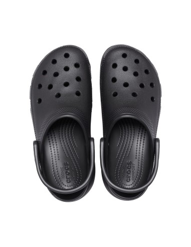 Crocs Classic Platform Clog Αντιολισθητικό Unisex Σαμπό Μαύρο