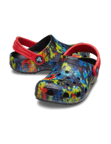 Crocs Classic Tie Dye Graphic Kids Clog T Jr 2069944SW