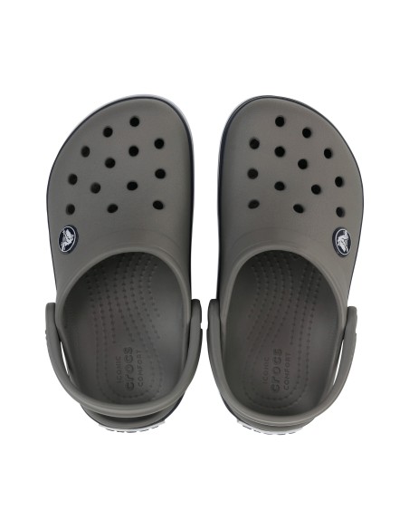 Crocs Παιδικά Ανατομικά Σαμπό Θαλάσσης 207005-05H Γκρι