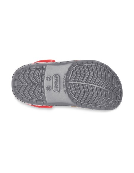 Crocs Παιδικά Ανατομικά Σαμπό Θαλάσσης Fl Truckband 207074-0DA Γκρι