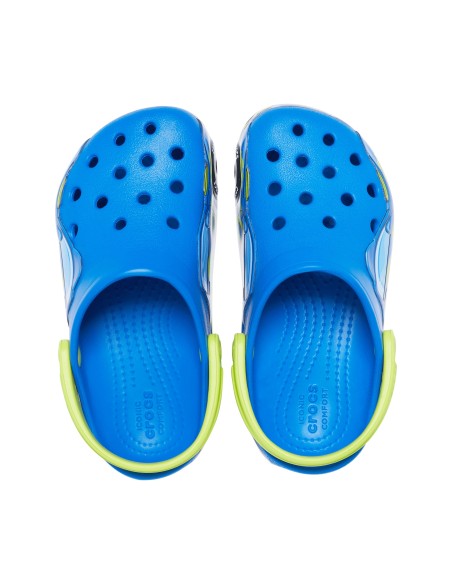 Crocs Παιδικά Ανατομικά Σαμπό Θαλάσσης Fun Lab Truck Band 207074-4JL Μπλε
