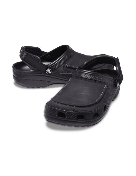 Crocs Yukon Vista II Ανατομικά Σαμπό Μαύρα 207142-001