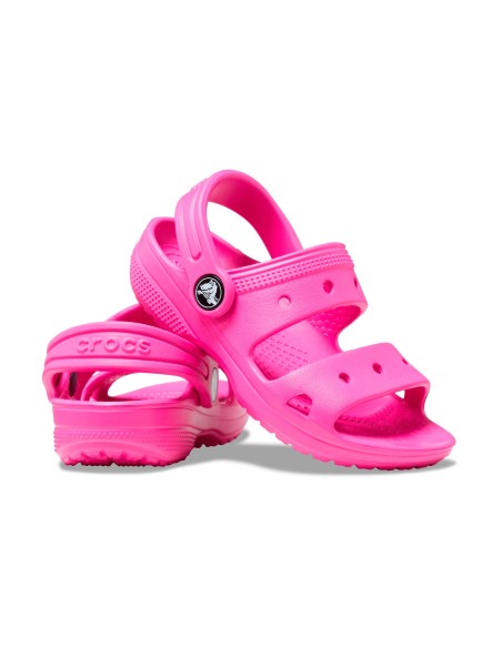 Crocs Παιδικά Ανατομικά Παπουτσάκια Θαλάσσης Classic 207537-6UB Φούξια