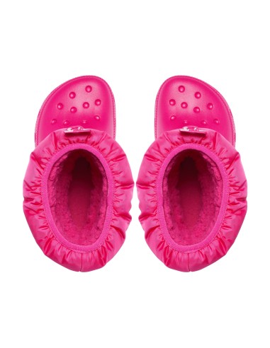 Crocs Παιδικές Μπότες Χιονιού Φούξια 207684-6X0
