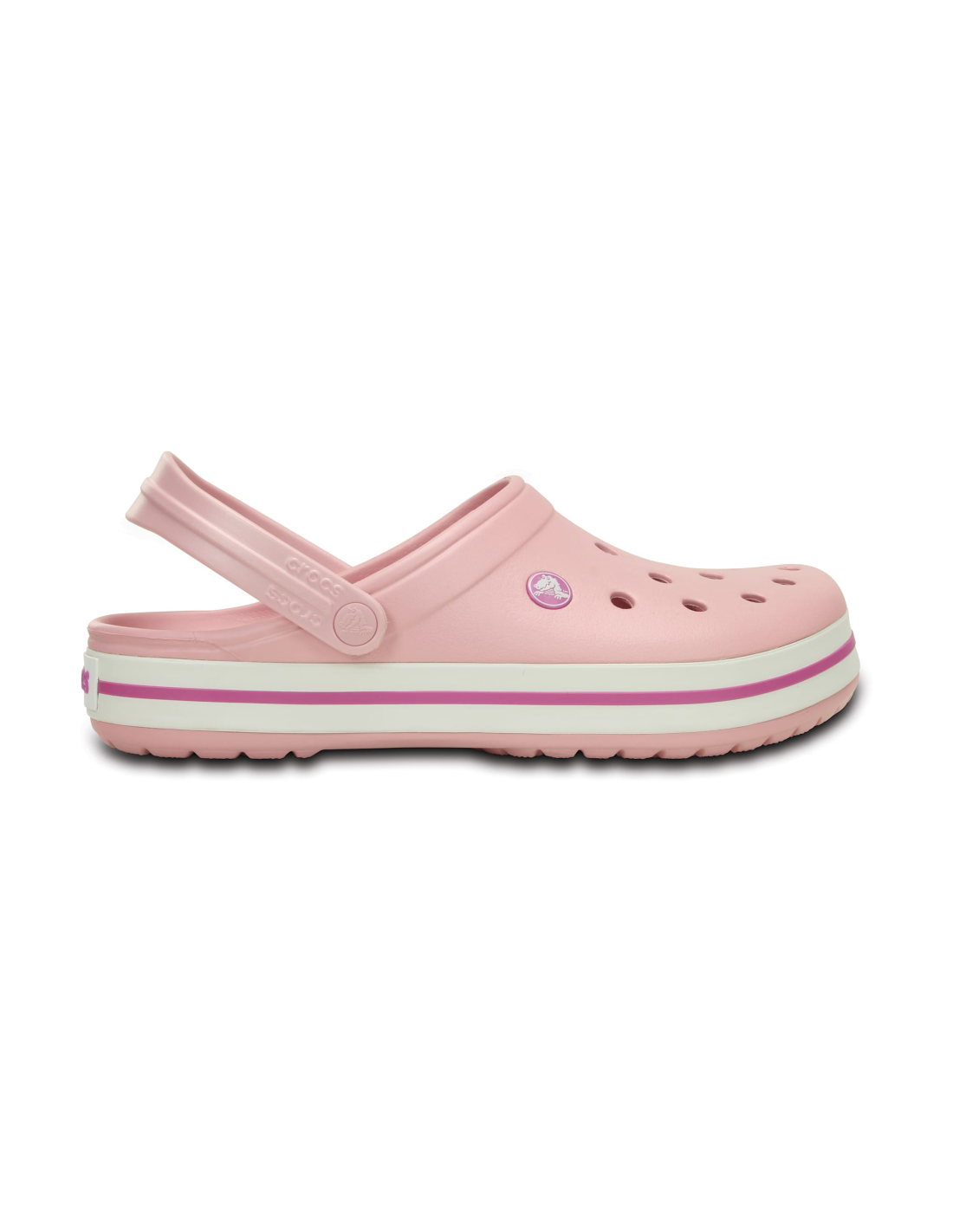 Crocs Crocband Ανατομικά Σαμπό Ροζ 11016-6MB