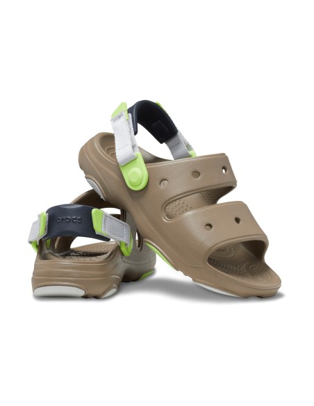 Crocs Παιδικά Παπουτσάκια Θαλάσσης Classic All Terrain 207707-2F9 Χακί
