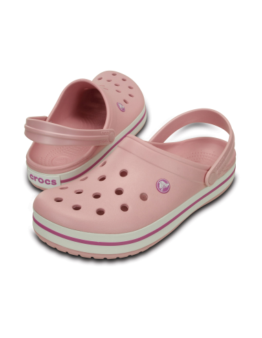 Crocs Crocband pink slippers 11016 6MB