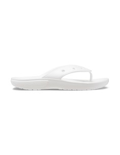 Crocs Classic Flip Ανδρικά Flip Flops Λευκά 207713-100