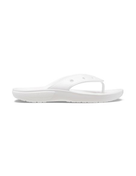Crocs Classic Flip Ανδρικά Flip Flops Λευκά 207713-100