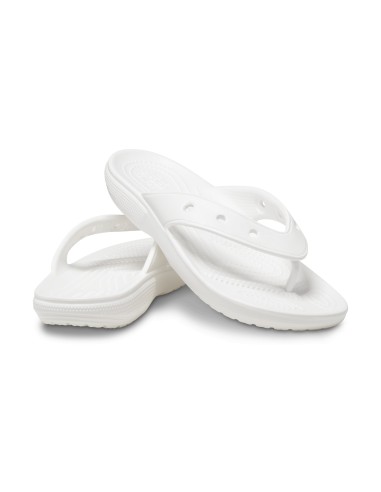 Crocs Classic Flip Ανδρικά Flip Flops Λευκά 207713-100