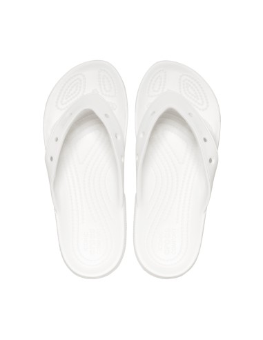 Crocs Classic Flip Ανδρικά Flip Flops Λευκά 207713-100