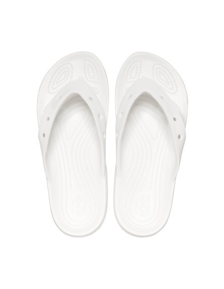 Crocs Classic Flip Ανδρικά Flip Flops Λευκά 207713-100