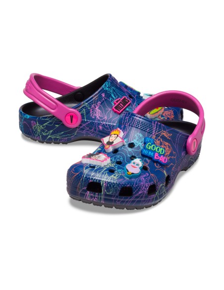 Crocs Παιδικά Ανατομικά Σαμπό Θαλάσσης 207722-001 Μπλε