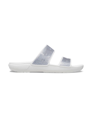 Crocs Glitter II Slides σε Λευκό Χρώμα 207769-90H