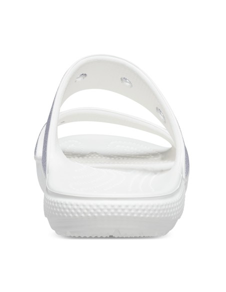 Crocs Glitter II Slides σε Λευκό Χρώμα 207769-90H