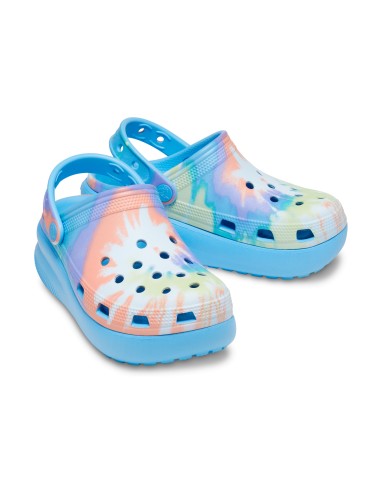 Crocs Παιδικά Παπουτσάκια Θαλάσσης Classic Tie Dye 208083-4KT Μπλε