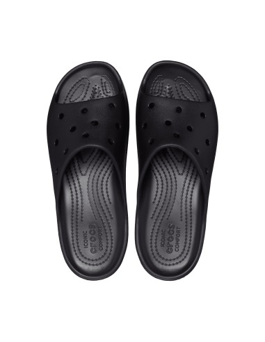 Crocs Slides με Πλατφόρμα σε Μαύρο Χρώμα 208180-001