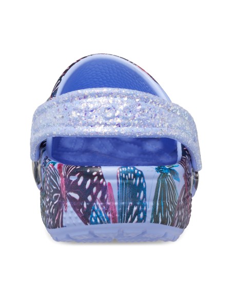 Crocs Παιδικά Ανατομικά Σαμπό Θαλάσσης Classic Butterfly Clog 208297-5Q7 Μπλε