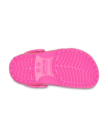 Crocs Παιδικά Σαμπό Θαλάσσης Classic Hyper Real Clog 208451-90H Φούξια