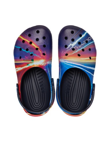 Crocs Παιδικά Σαμπό Θαλάσσης 208457-4LF Πολύχρωμα