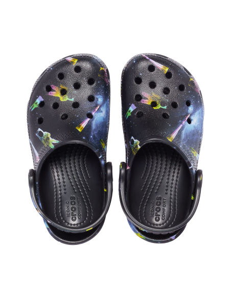 Crocs Παιδικά Ανατομικά Σαμπό Θαλάσσης Out This World II 206818-001 Μαύρα