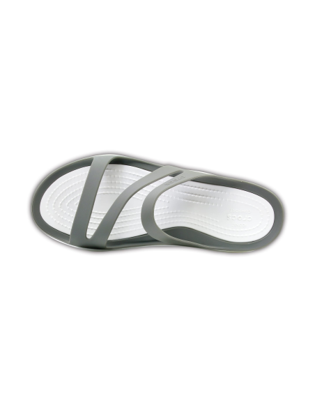 Crocs Swiftwater Sandal W Σαγιονάρες σε Γκρι Χρώμα 203998-06X