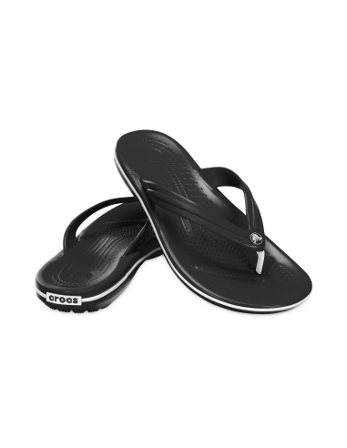 Crocs Crocband Flip Flip Flops σε Μαύρο Χρώμα 11033-001