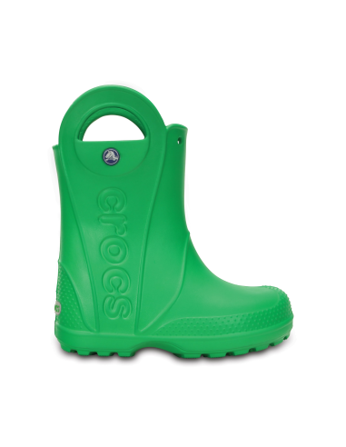 Crocs Παιδικές Γαλότσες Handle It Πράσινες 12803-3E8
