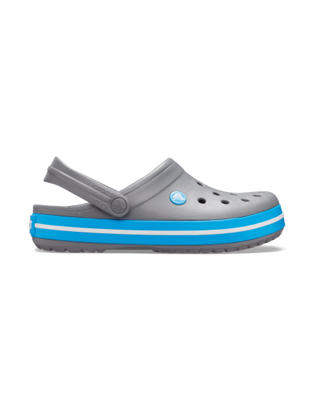Crocs Crocband Ανατομικά Σαμπό Γκρι 11016-07W